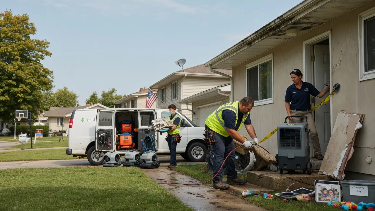 Water Damage Restoration in Champion, MI near me